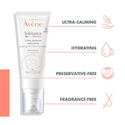 Avène Tolerance Control Soothing Skin Recovery Cream for Sensitive Skin 40ml