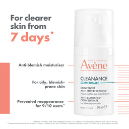 Avène Cleanance Comedomed Anti-blemish Moisturiser for Blemish-prone Skin 30ml