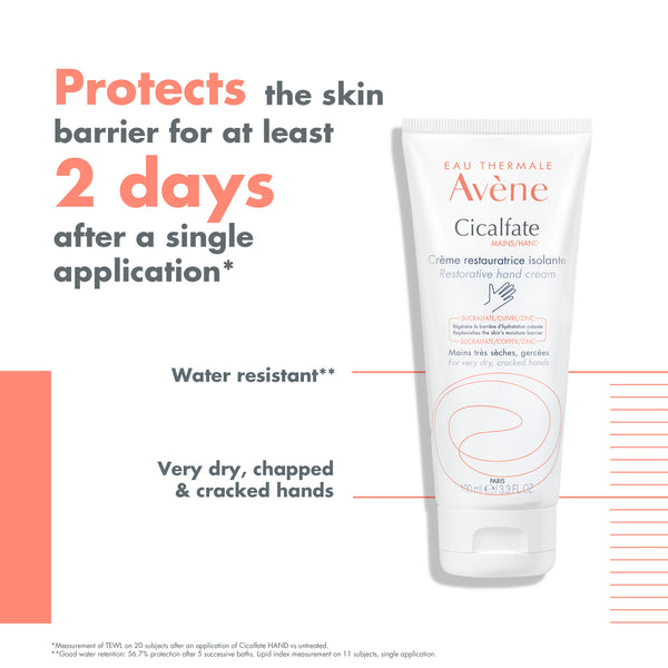 Avène Cicalfate Restorative Hand Cream for Very Dry, Cracked Hands 100ml