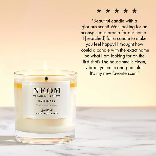 NEOM Happiness Scented Candle (3 Wicks)