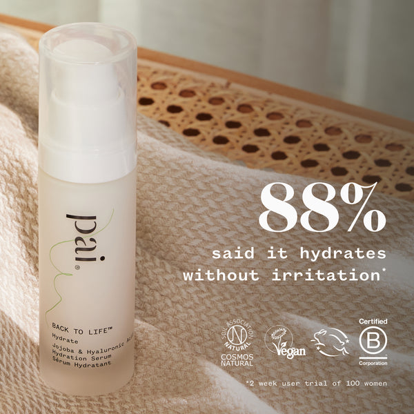 Pai Skincare Back to Life Jojoba and Hyaluronic Acid Hydration Serum