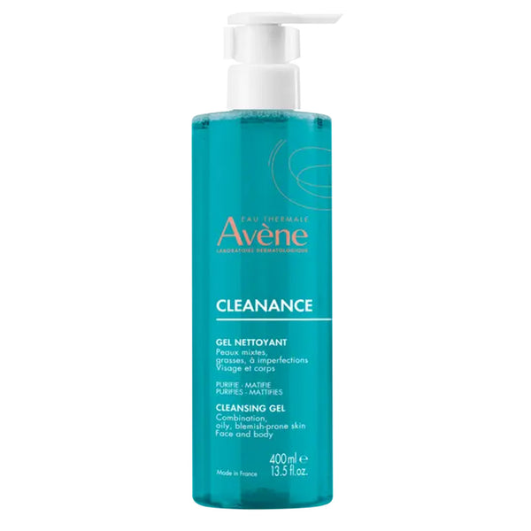 Avène Cleanance Cleansing Gel for Blemish-Prone skin 400ml