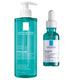 La Roche-Posay Breakout-Fighting Set- High Strength: Effaclar Micro-Peeling Cleanser, Anti Blemish Serum & SPF50+