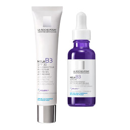 La Roche-Posay Mela B3 Moisturiser SPF30 Cream with Travel Size Mela B3 Serum