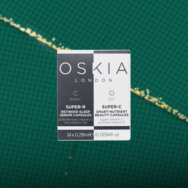 OSKIA Super C Smart-Nutrient and Super R Retinoid Sleep Serum Capsules duo sample