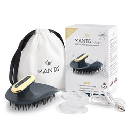 Manta Pulse Healthy Hair & Scalp Brush Deep Ocean Blue