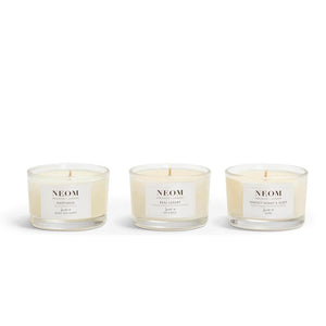 NEOM Wellbeing Candle Trio