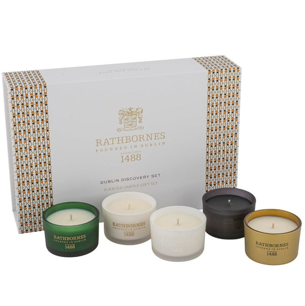 Rathbornes 1488 Dublin Discovery Scented Candle Gift Set