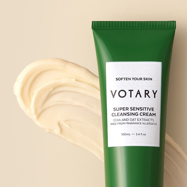 Votary Super Sensitive Cleansing Cream, Chia and Oat Extracts 100ml