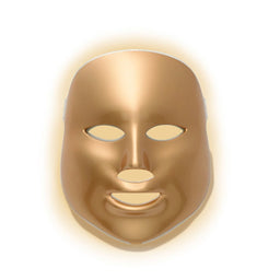 MZ SKIN Light Therapy Golden Facial Treatment Device (UK Plug)