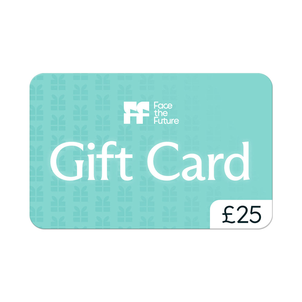 Face the Future Gift Card - The Perfect Present Now In Stock